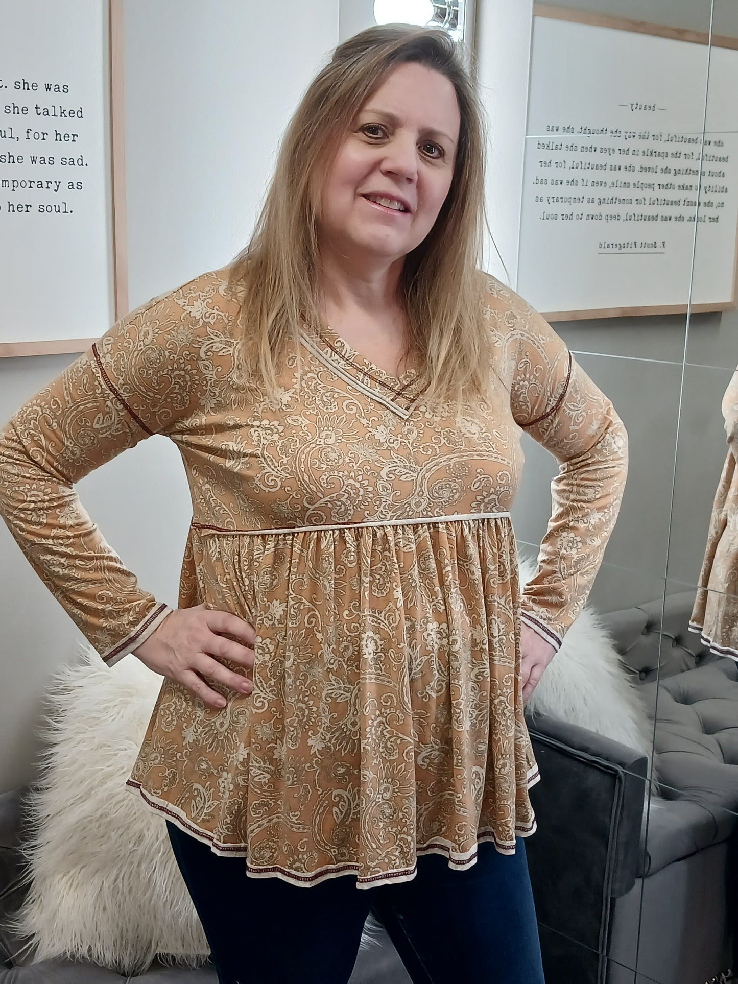 Victoria Babydoll Top