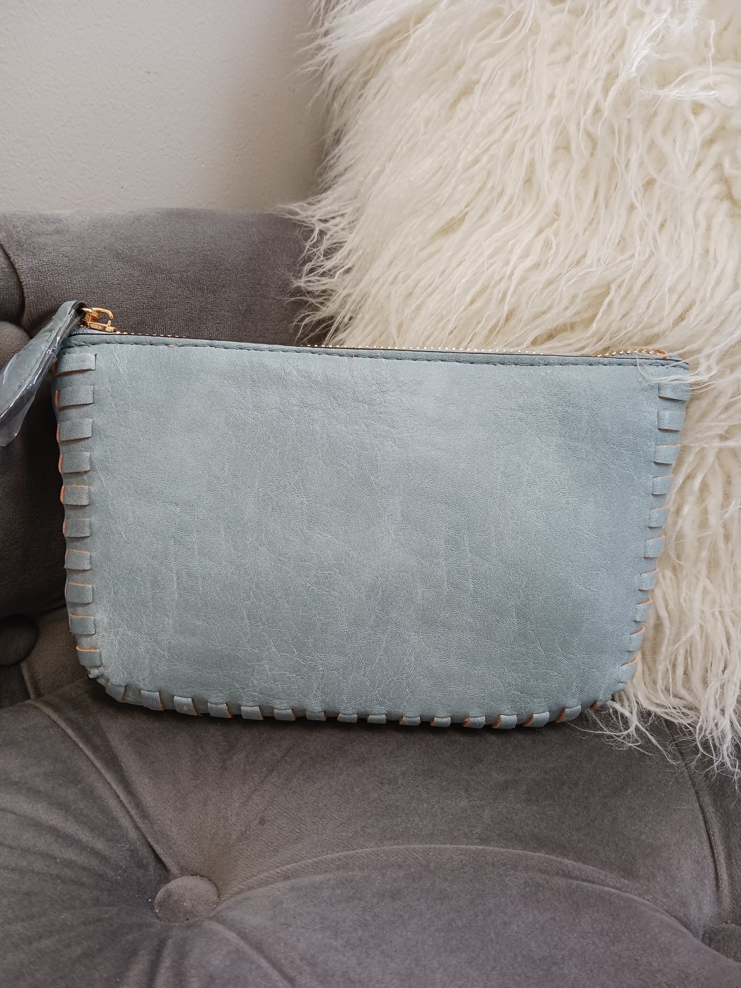 Bonnie Dual Compartment Whipstitch Crossbody