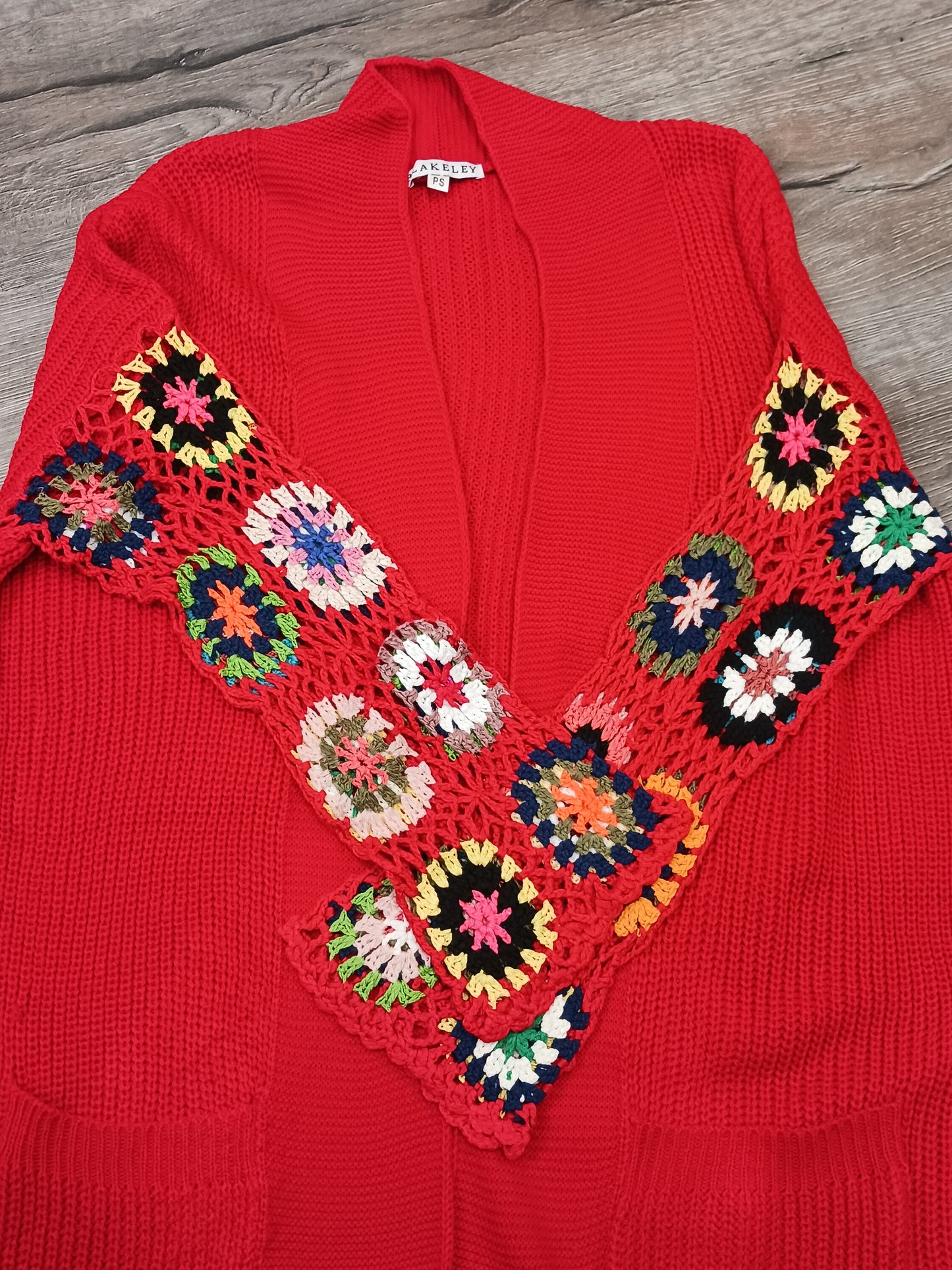 Veronica Crochet Sleeve Cardigan