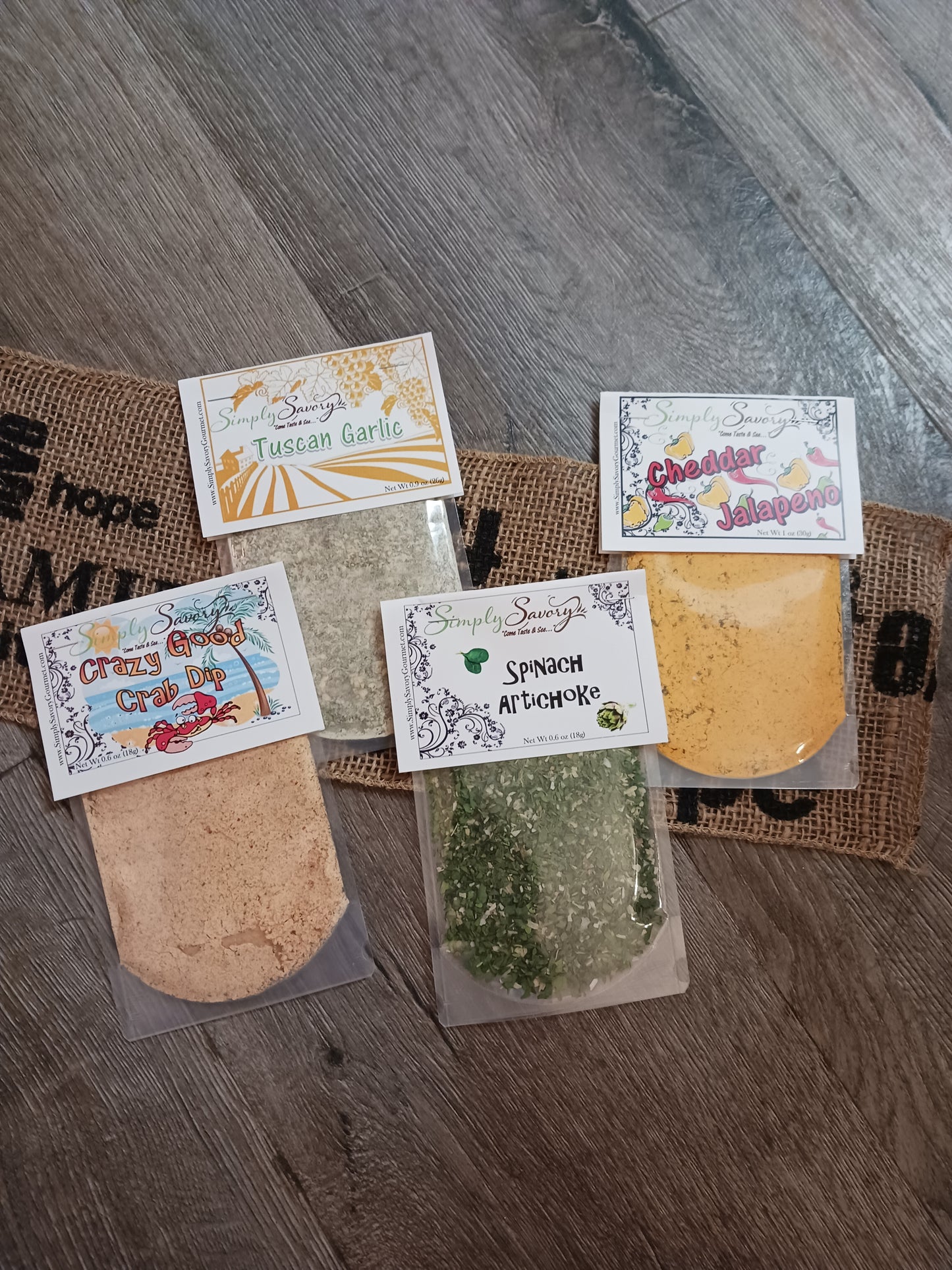 Simply Savory Dip Mix