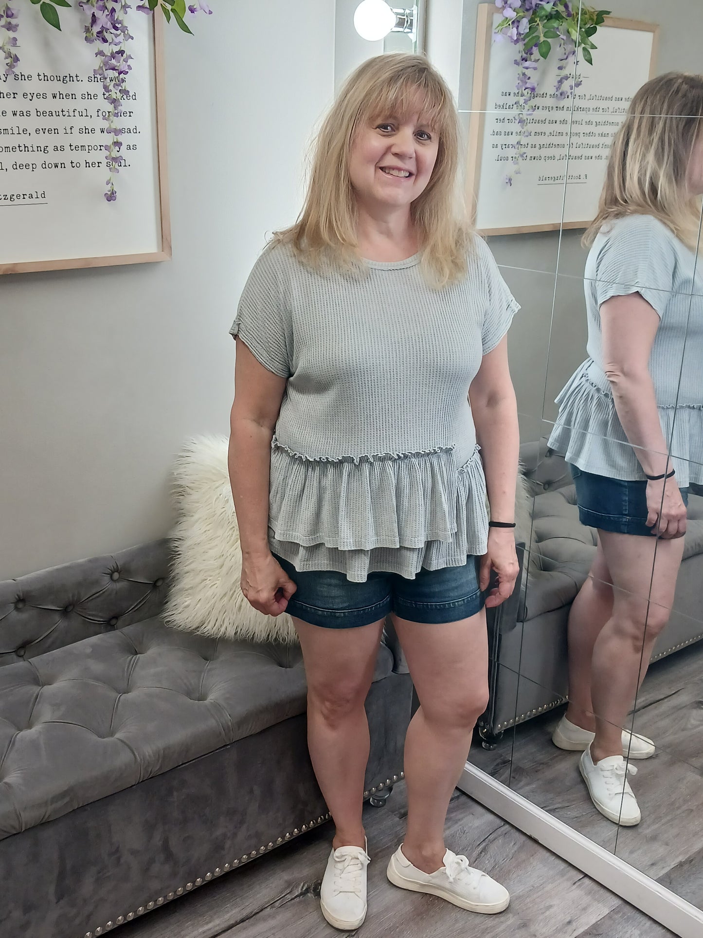 Ida Washed Thermal Top