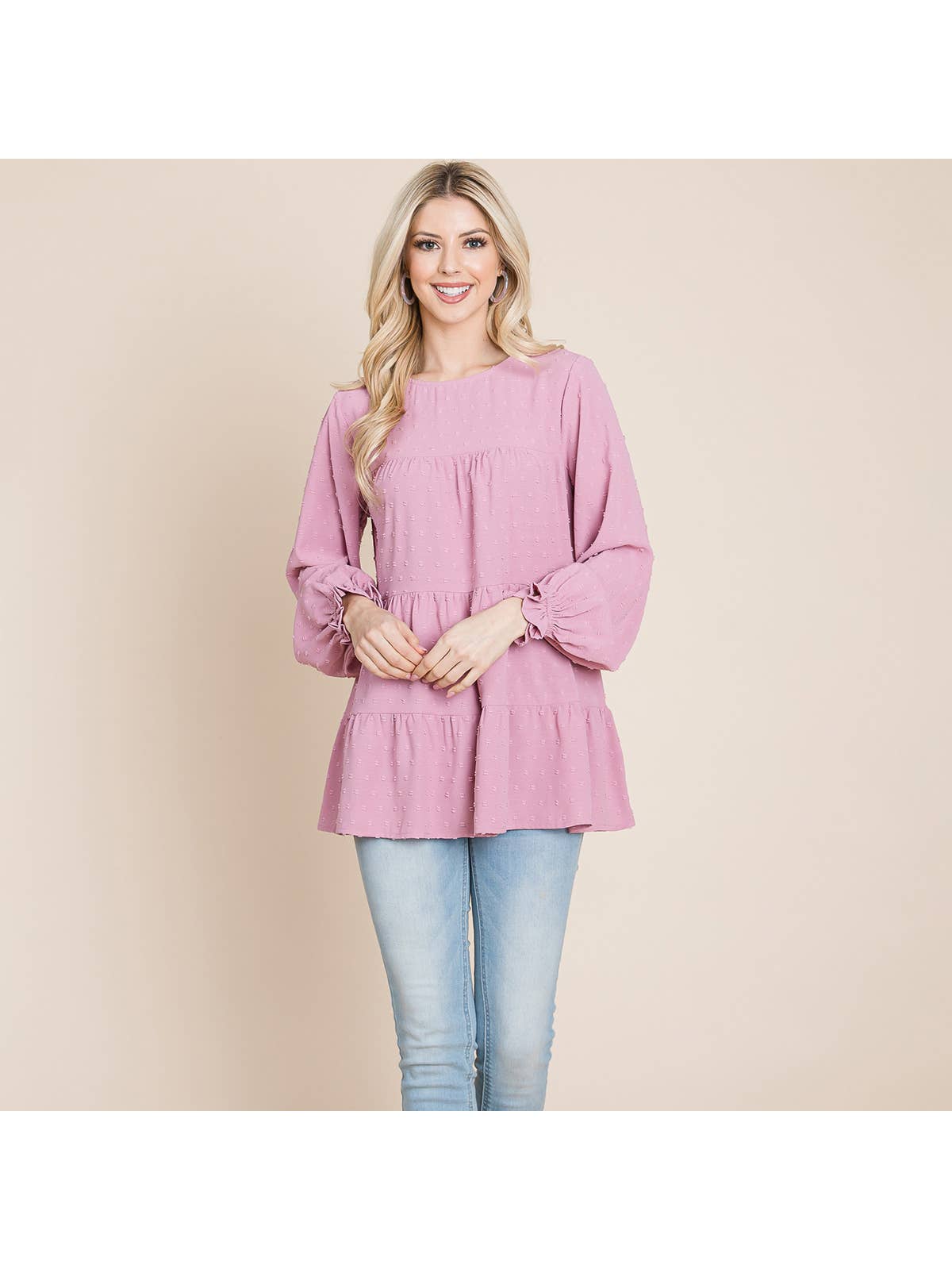 Frannie Peplum Top