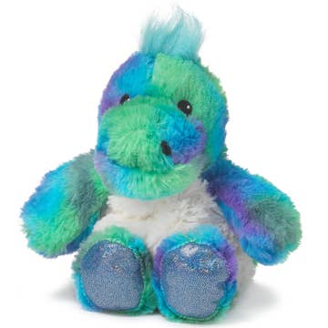Junior Warmies® Rainbow Dinosaur