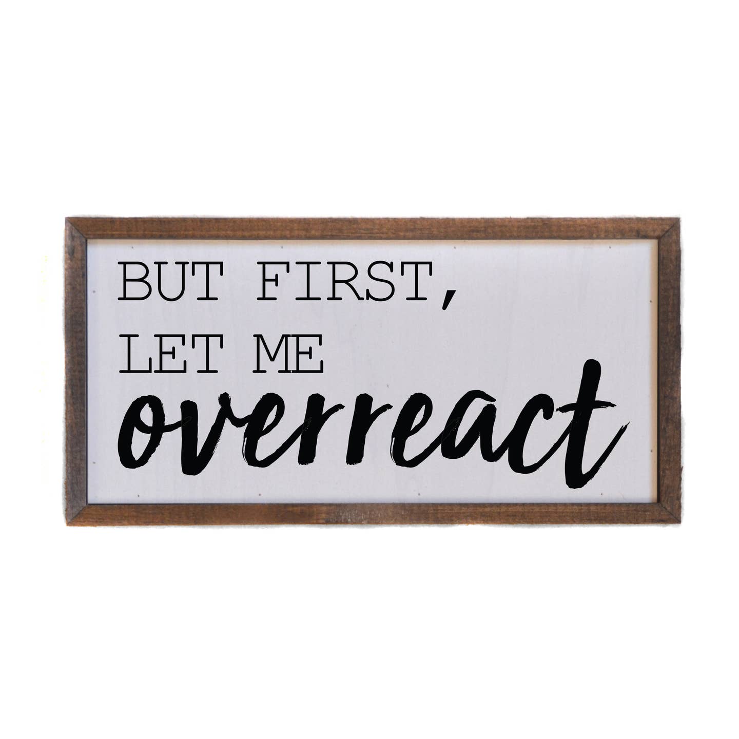 But First, Let Me ... Sign