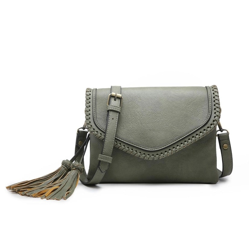 Sloane Whipstitch Crossbody Purse