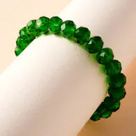 Glass Bead Stretch Bracelet