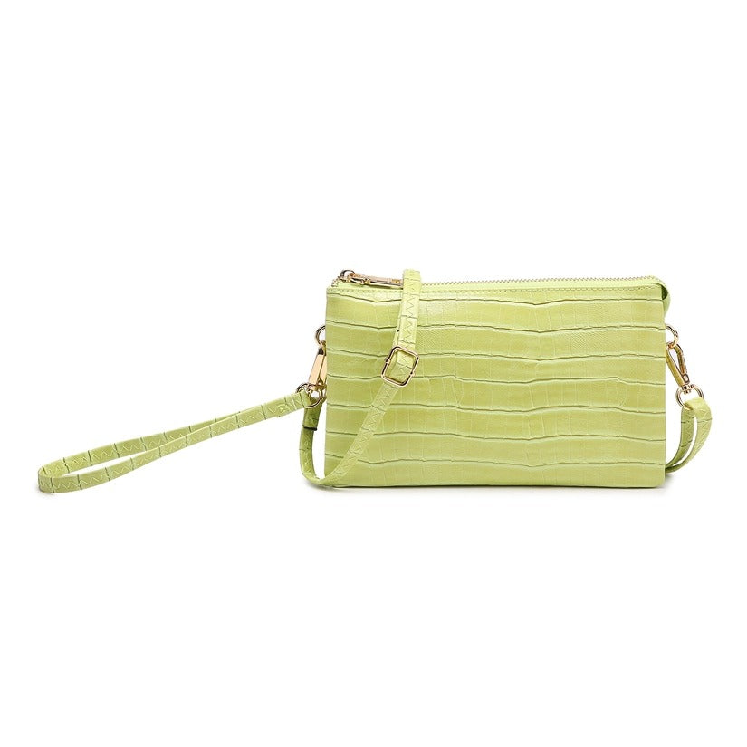 Riley Animal Print Convertible Crossbody & Wristlet