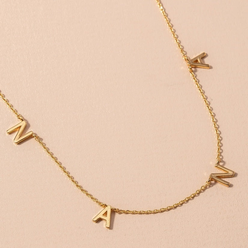 Nana Gold Charm Necklace