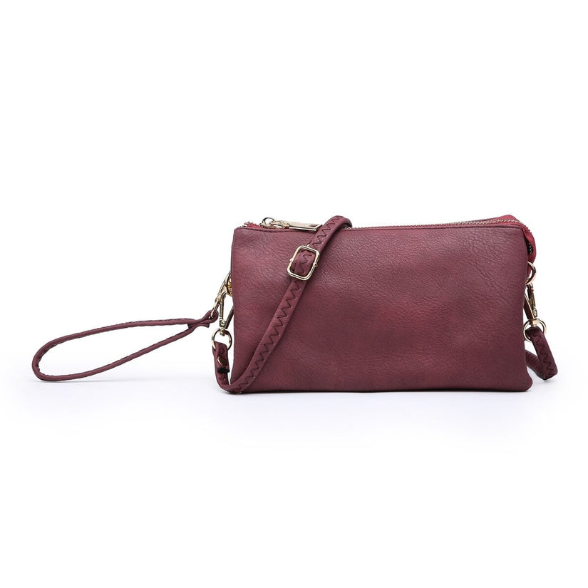 Riley Solid Convertible Crossbody & Wristlet