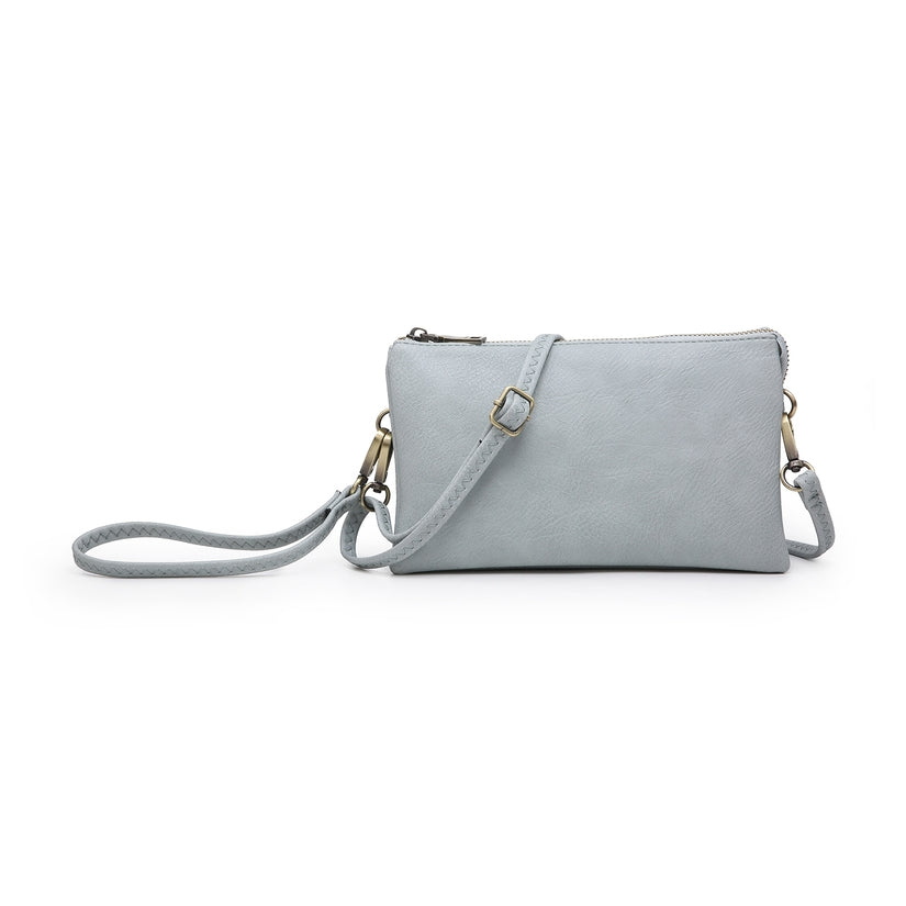 Riley Solid Convertible Crossbody & Wristlet