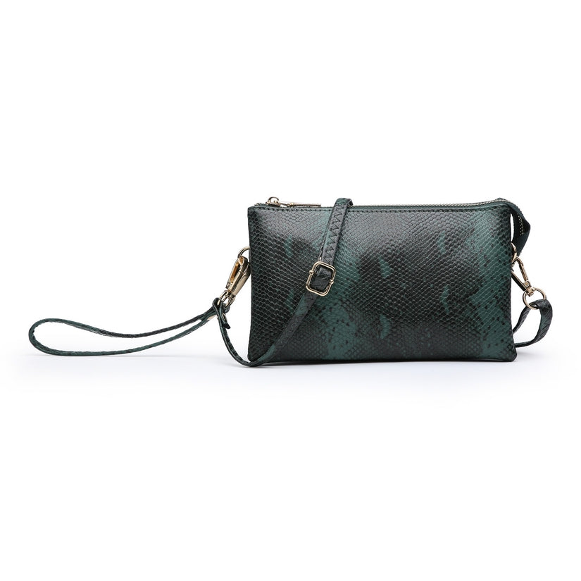 Riley Animal Print Convertible Crossbody & Wristlet