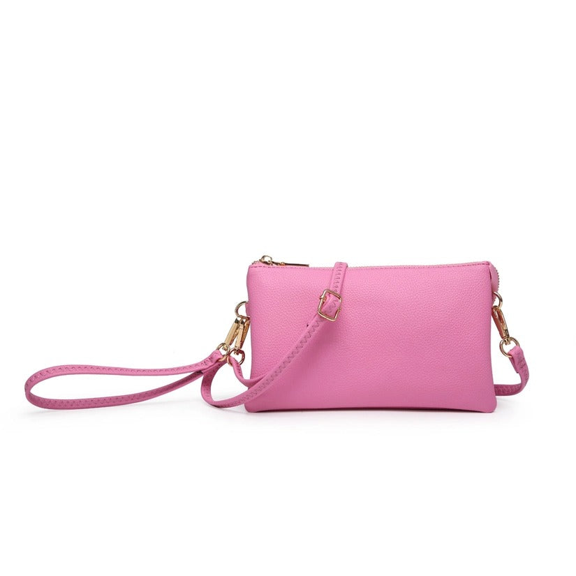 Riley Solid Convertible Crossbody & Wristlet