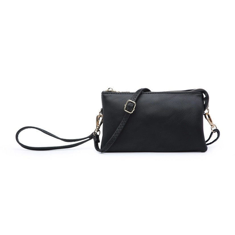Riley Solid Convertible Crossbody & Wristlet