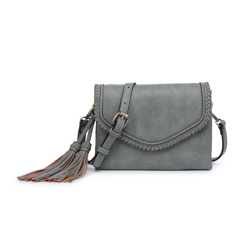 Sloane Whipstitch Crossbody Purse