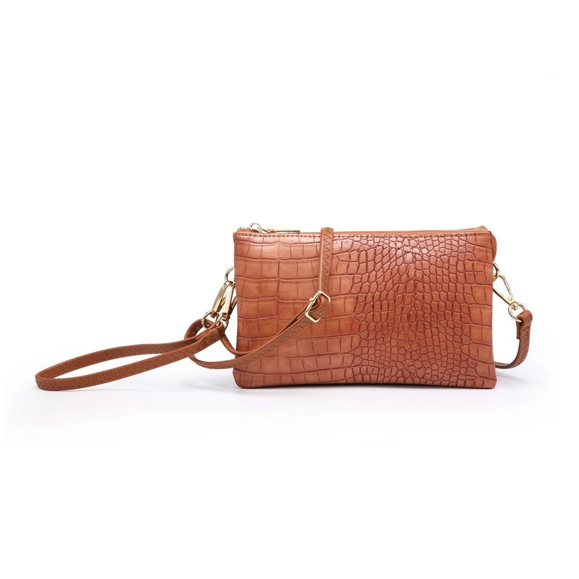 Riley Animal Print Convertible Crossbody & Wristlet