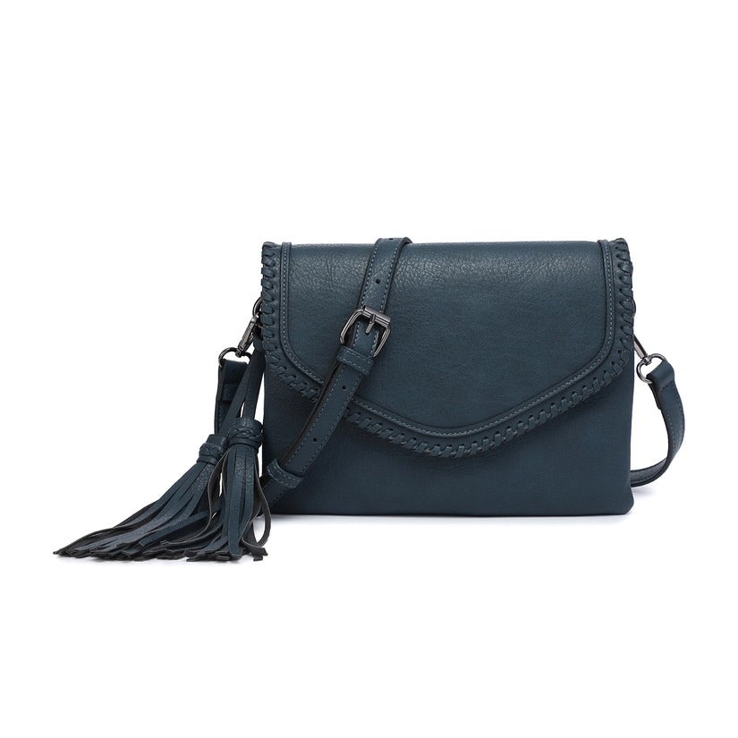 Sloane Whipstitch Crossbody Purse