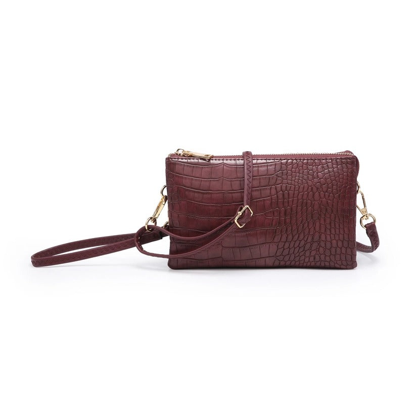 Riley Animal Print Convertible Crossbody & Wristlet