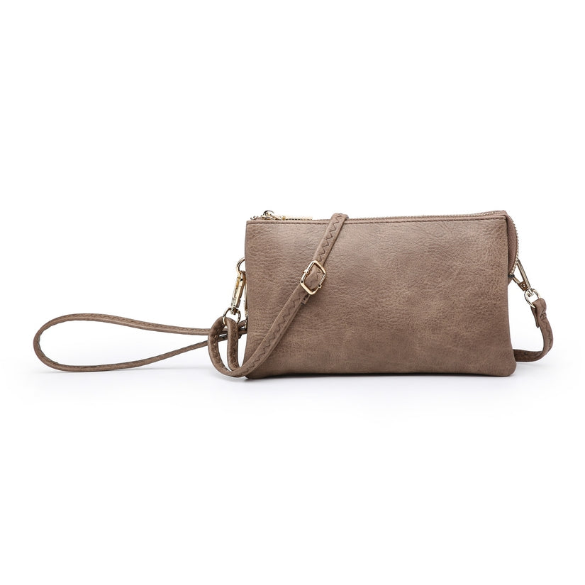 Riley Solid Convertible Crossbody & Wristlet