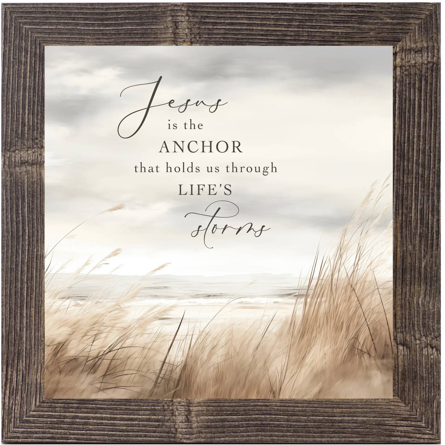 Jesus Is the Anchor Picture Decor