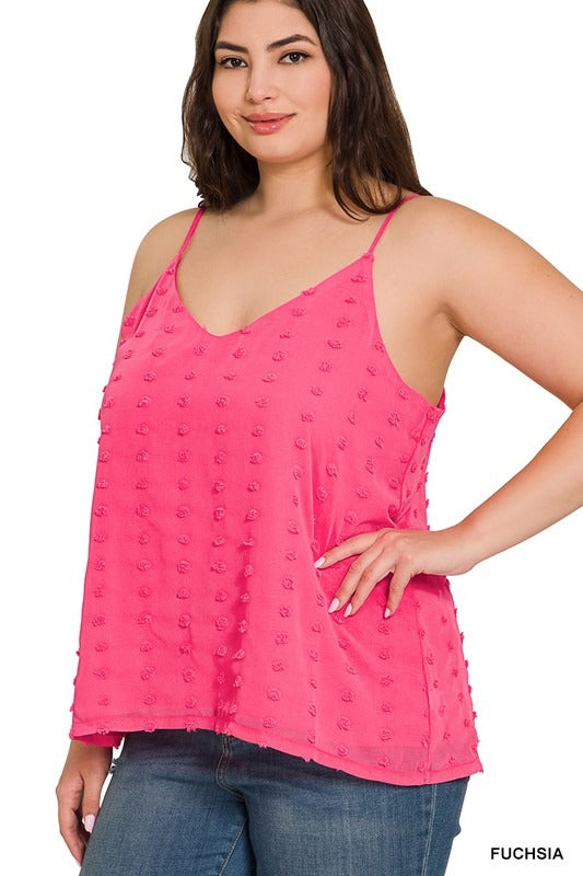 Heidi Swiss Dot Cami Top