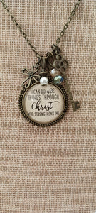 Necklace - I can do all things ...