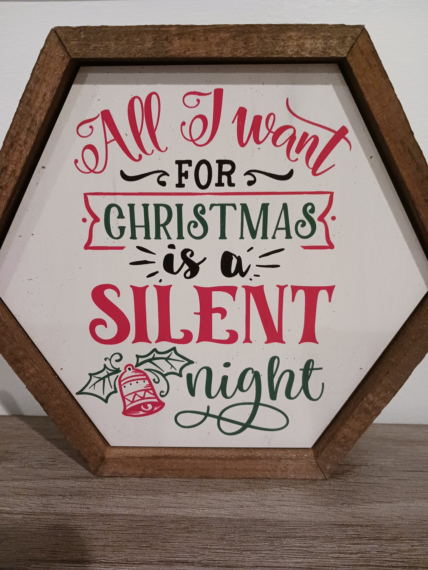 All I Want For Christmas Sign