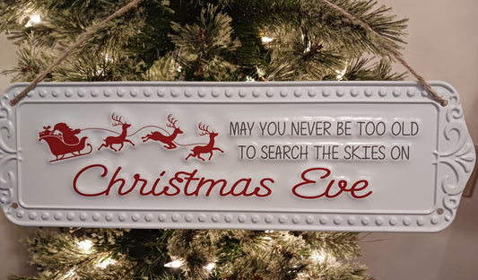 Christmas Metal Signs