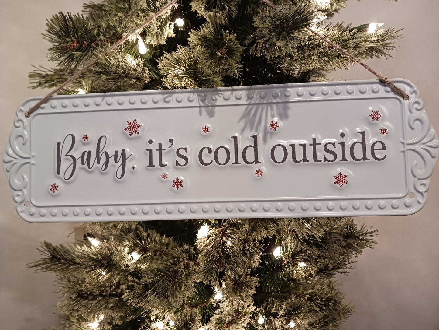 Christmas Metal Signs