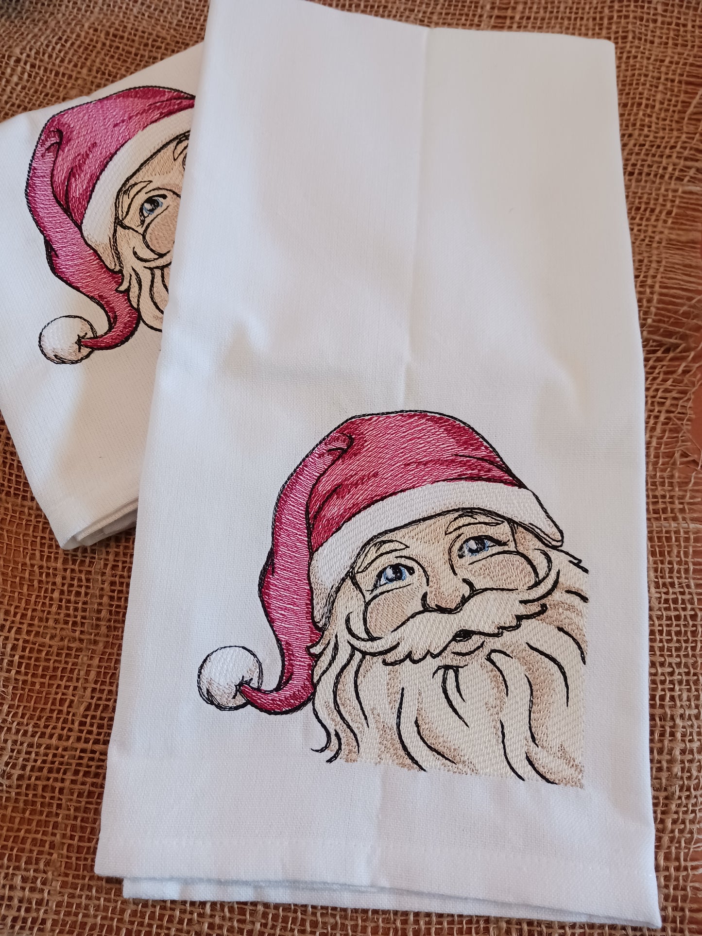 Embroidered Dish Towels/Tea Towels