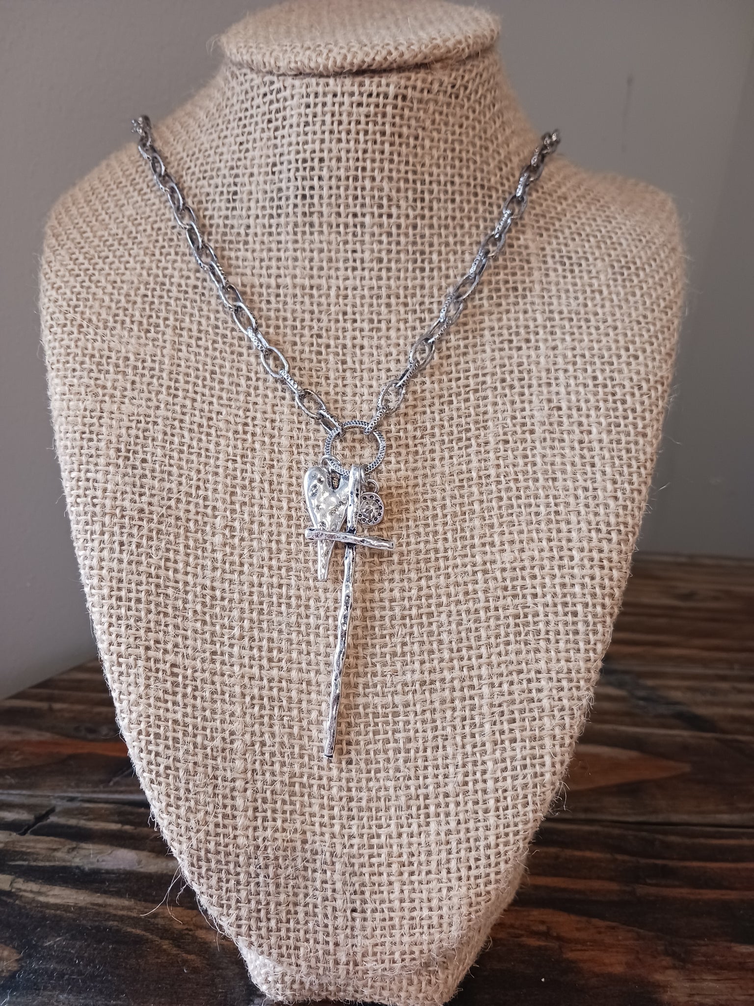 Lost & Found - Thin Cross Necklace