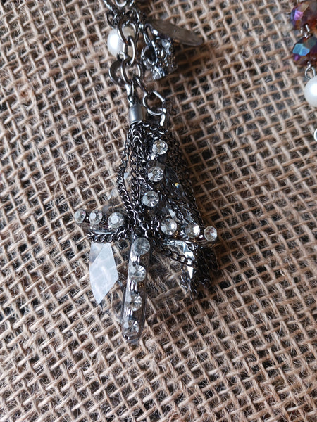 Lost & Found - Wrapped Crystal Necklace