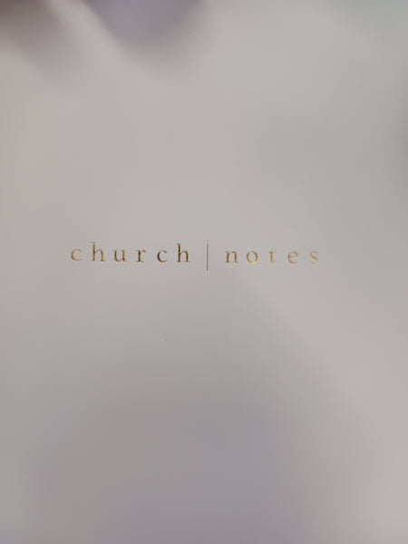 Spiral Bound Church Notes Notebook