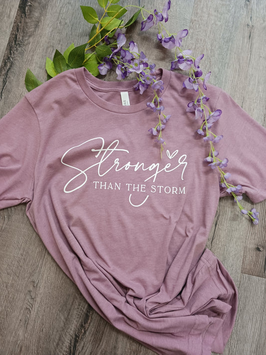 Stronger Than The Storm Tee