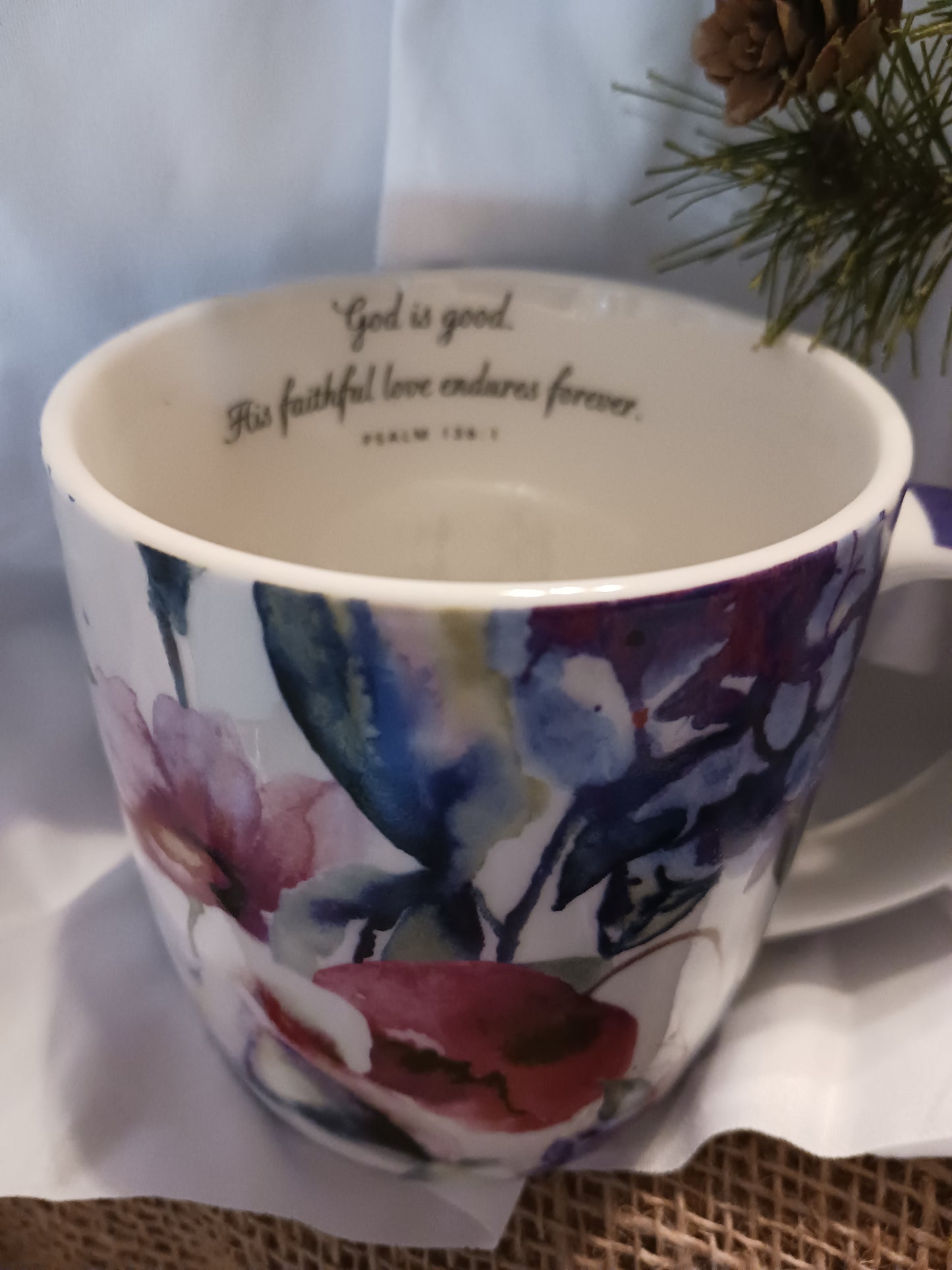 Seeds of Love Floral Mugs