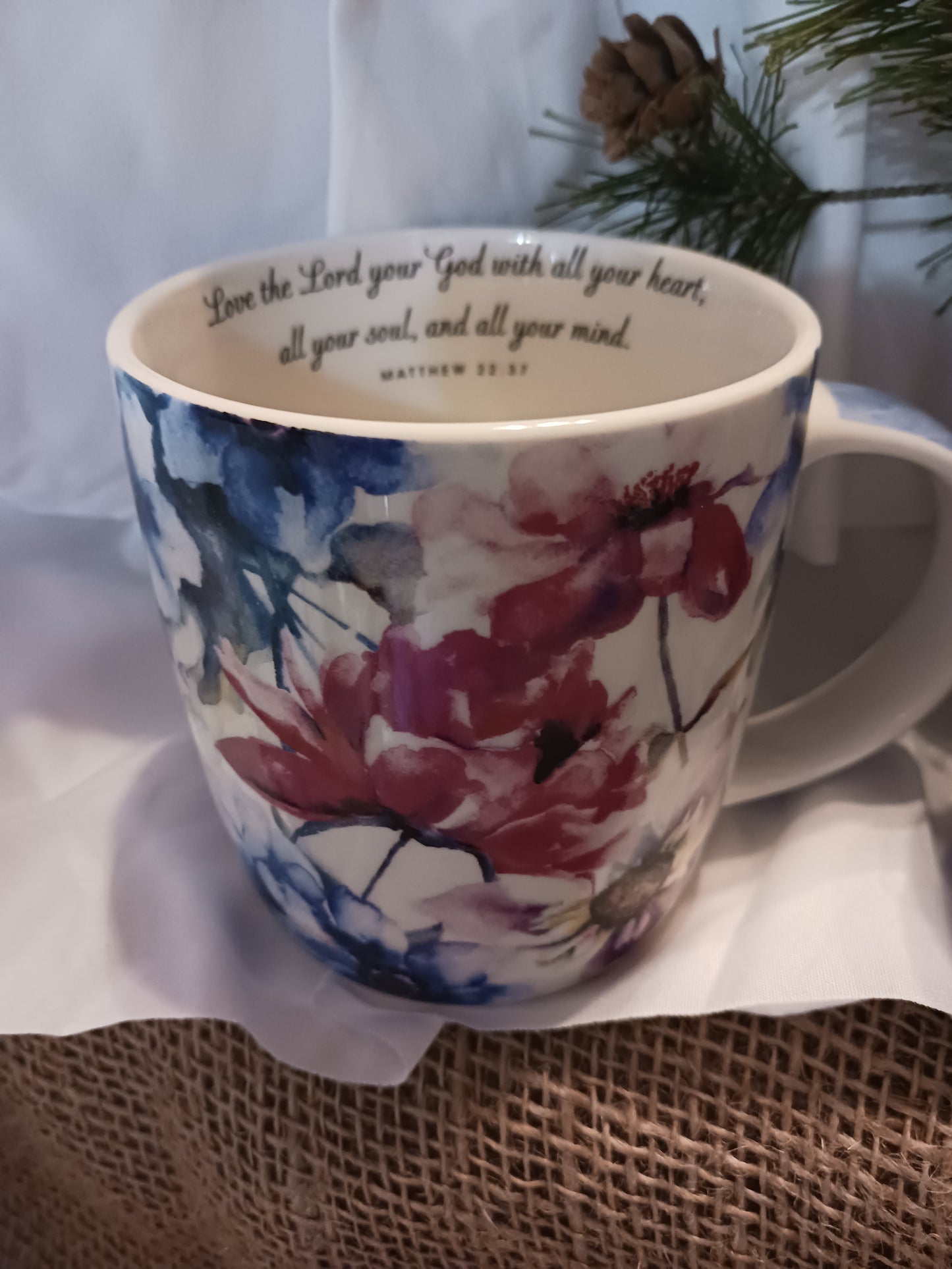 Seeds of Love Floral Mugs