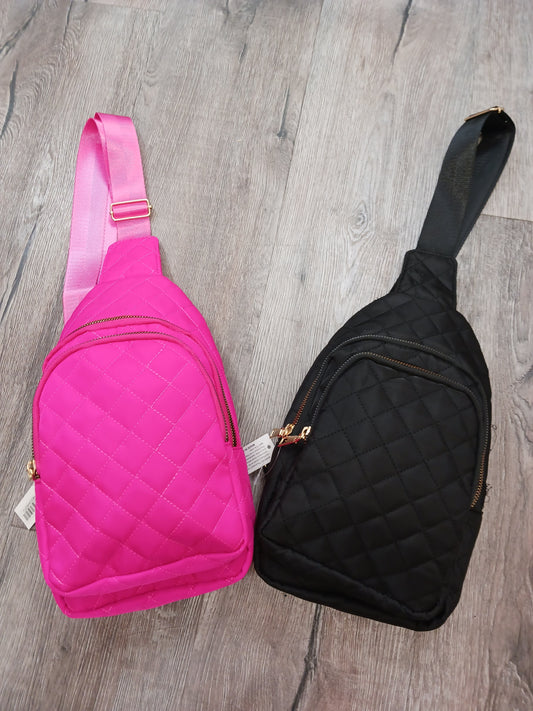 Quilted Puffer Sling