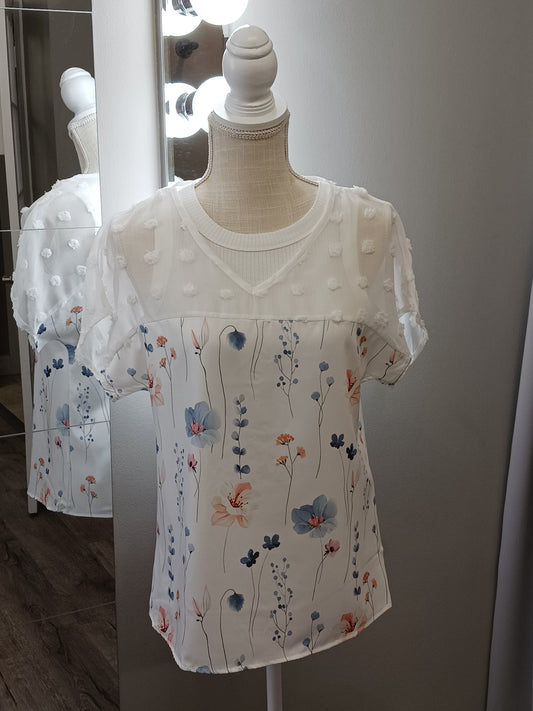 Paulina Floral Printed Top