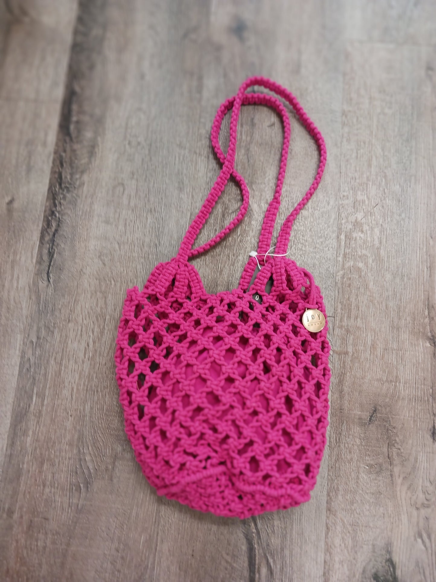 Birdie Macrame Tote by Joy Susan
