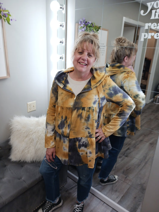 Opal Tie-Dye Hoodie