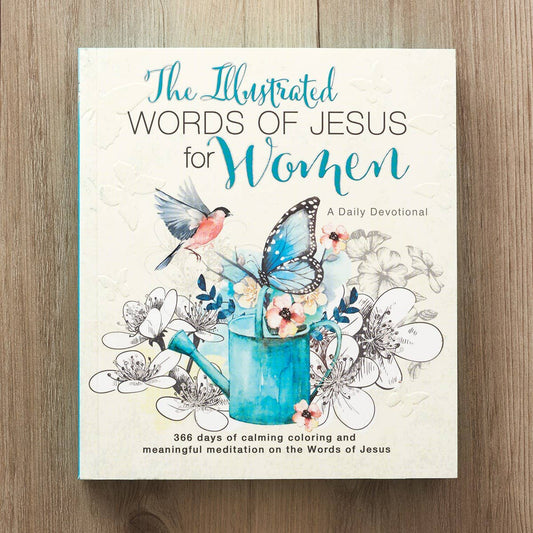 The Illustrated Words of Jesus for Women - Coloring Devotional