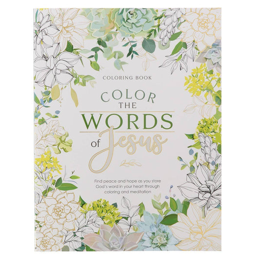 Color The Words of Jesus Coloring Book