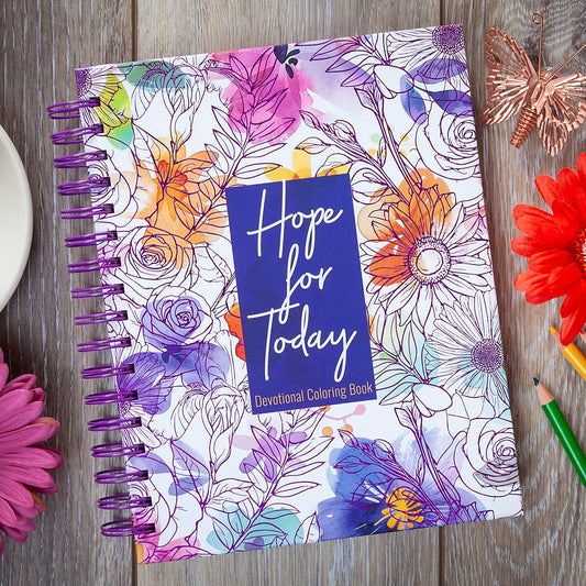 Hope for Today Devotional Coloring Book