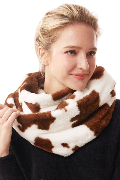 Cow Infinity Scarf