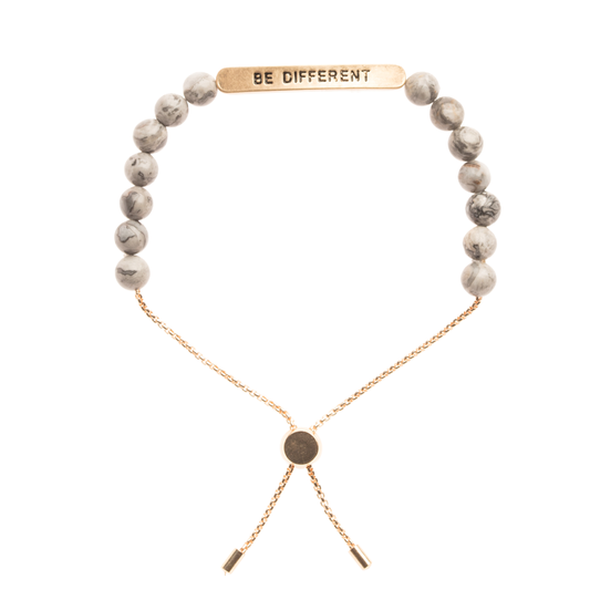 "Be Different" Adjustable Bracelet by bops
