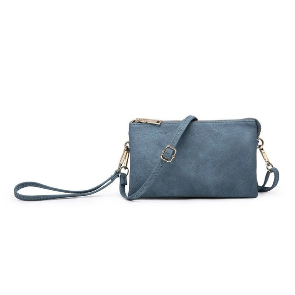 Riley Solid Convertible Crossbody & Wristlet