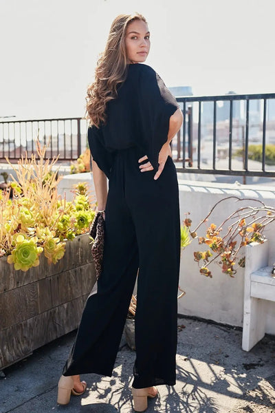 Corina Billowy Sleeve Jumpsuit
