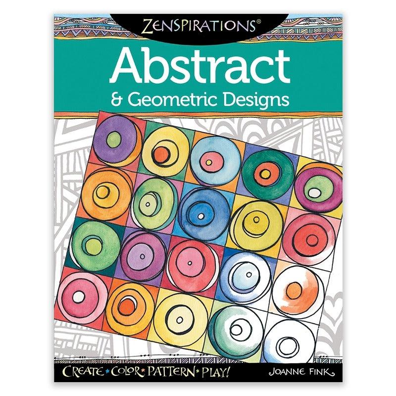 Abstract & Geometric Coloring Book