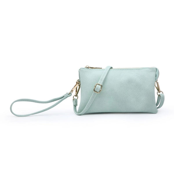 Riley Solid Convertible Crossbody & Wristlet