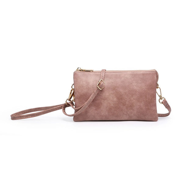 Riley Solid Convertible Crossbody & Wristlet
