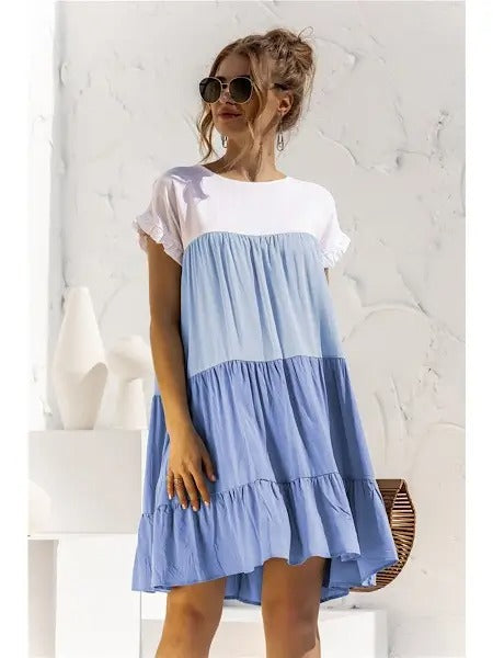 Azule Tiered Dress